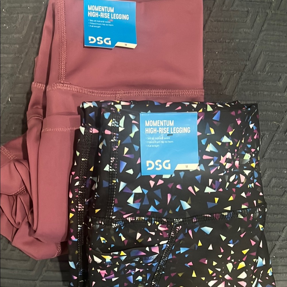 DSG Momentum women’s  High-Rise Leggings - Pink and Multicolor